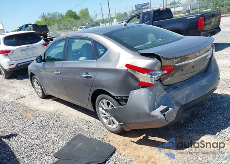 2015 Nissan Sentra Sv from USA, damaged, VIN 3N1AB7AP7FY362198
